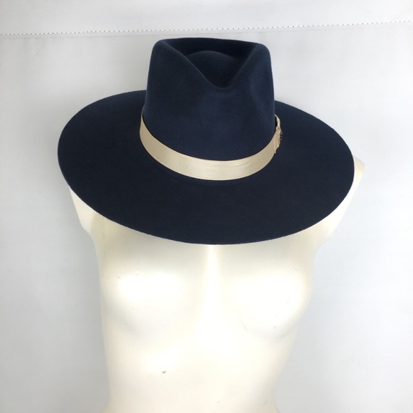 Twister Accessories - Wool Hat By Twister Blue NEW Size Medium Boho Cowgirl Cowboy Hat Western NWT
